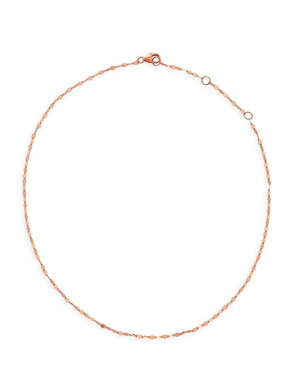 Womens 14K White Gold Blake Choker Product Image