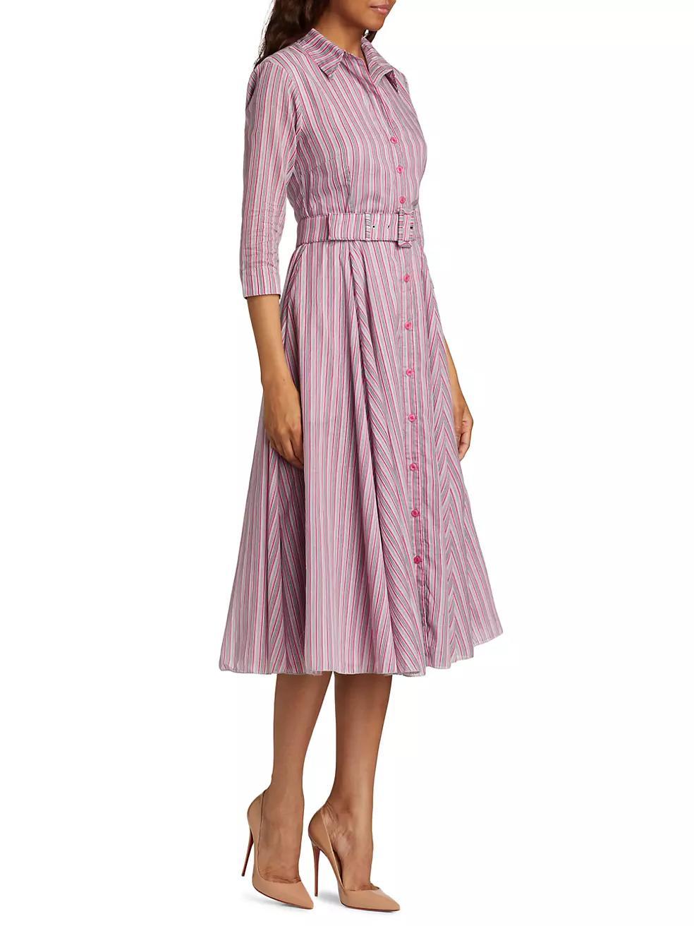 Aster Napoli Stripe Cotton Shirtdress Product Image