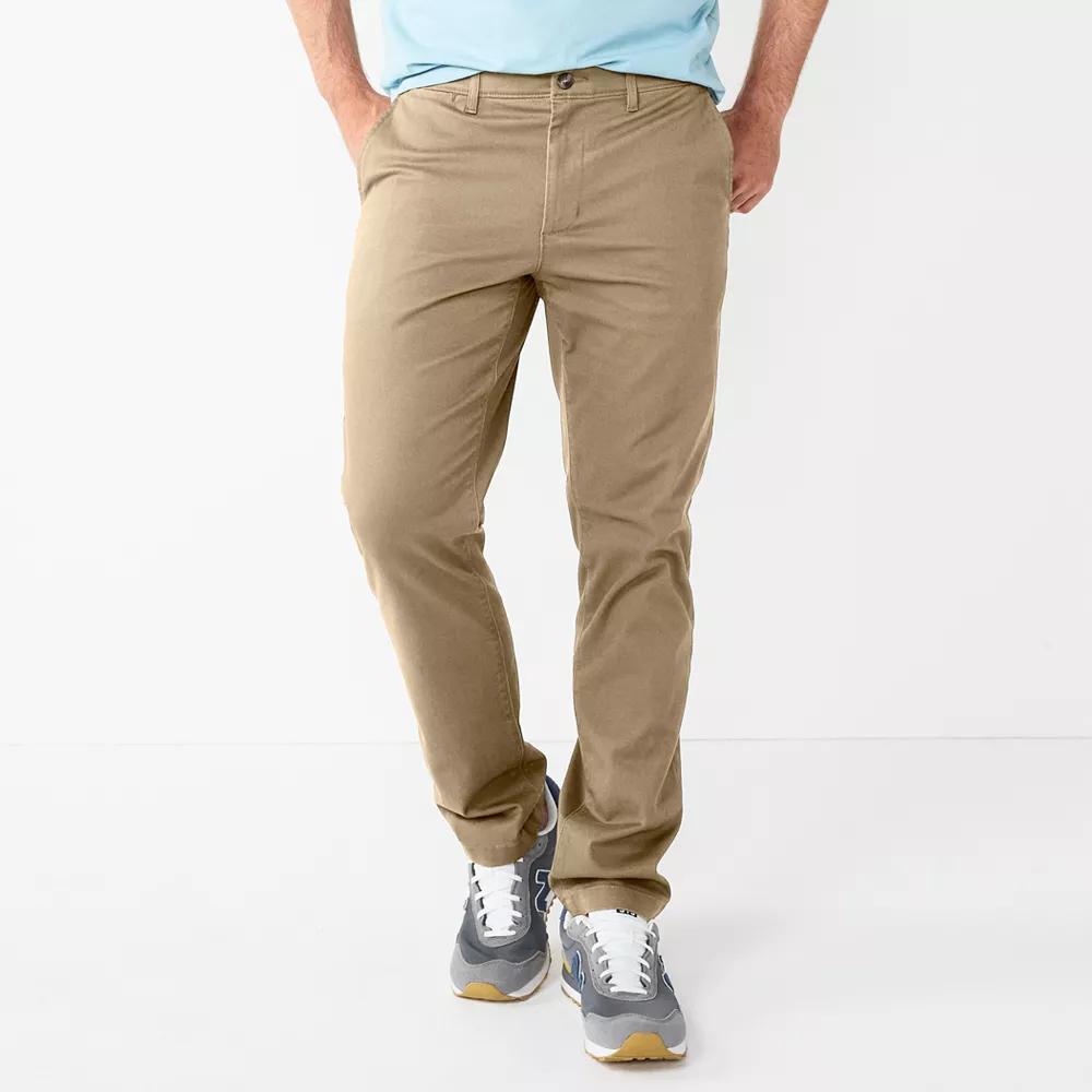 Men's Sonoma Goods For Life® Flexwear Slim-Fit Chinos, Size: 31X30, Light Green Product Image