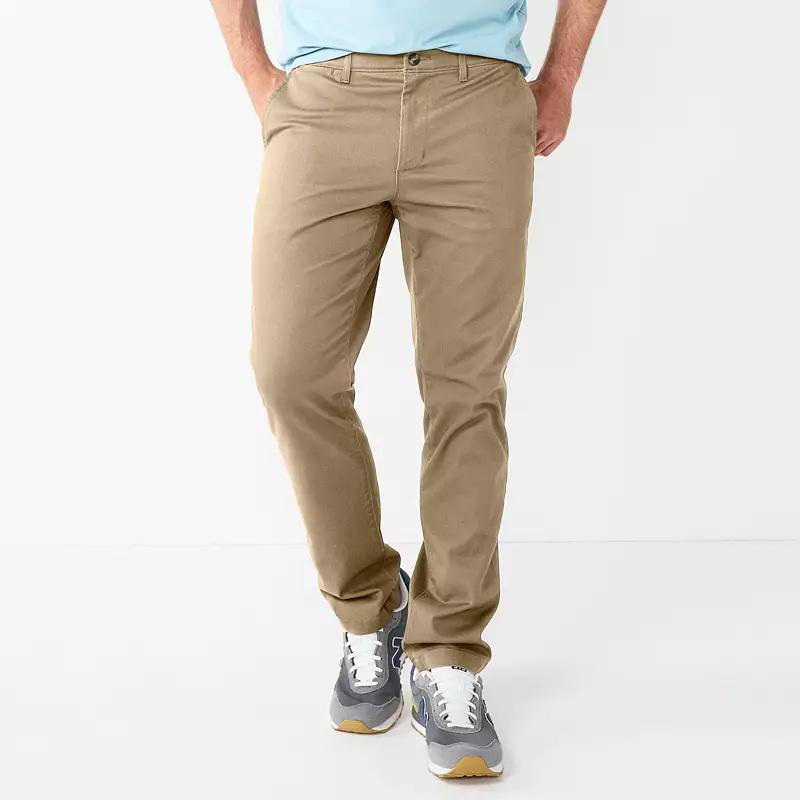 Men's Sonoma Goods For Life® Flexwear Slim-Fit Chinos, Size: 31X30, Light Green Product Image