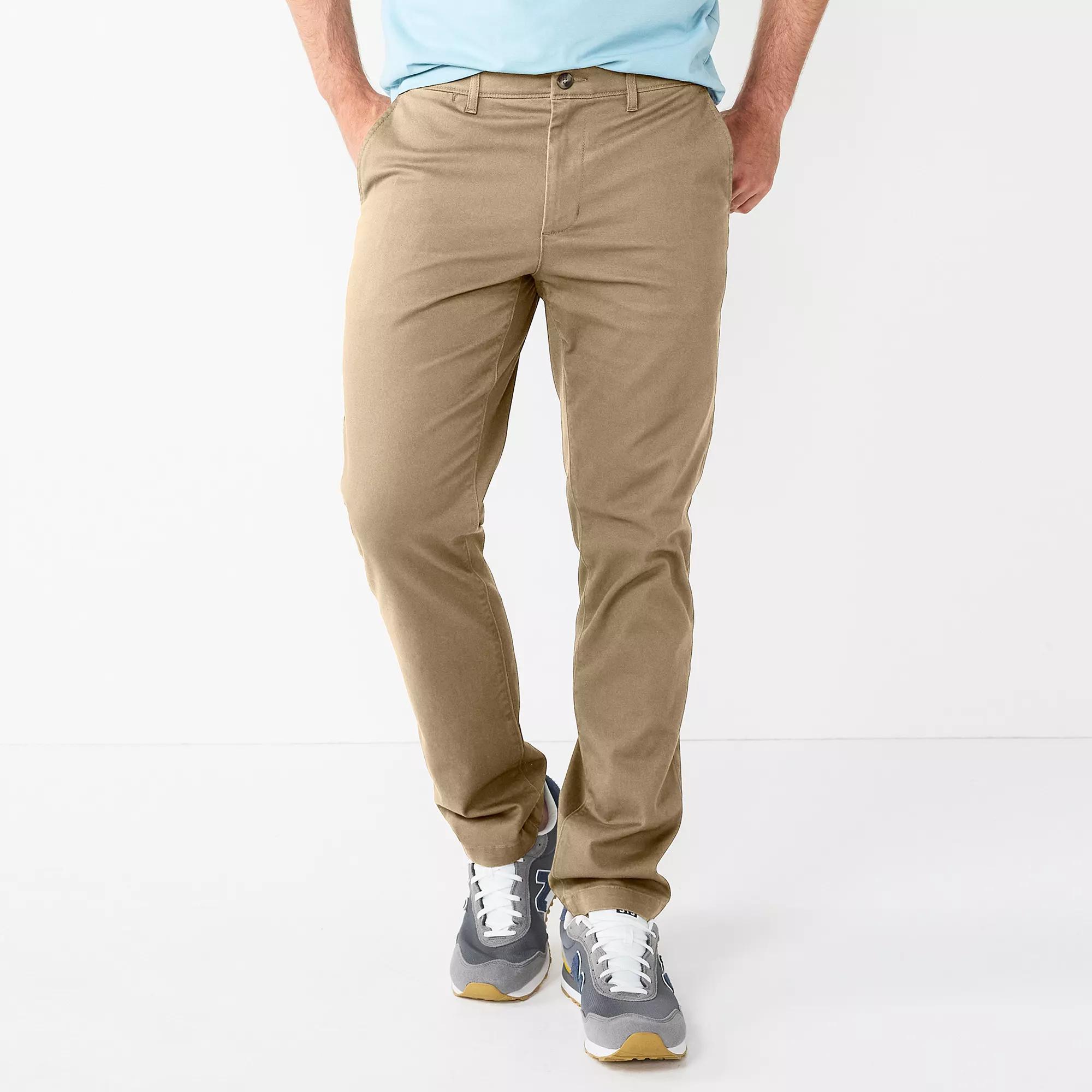 Men's Sonoma Goods For Life® Flexwear Slim-Fit Chinos, Size: 31X30, Light Green Product Image