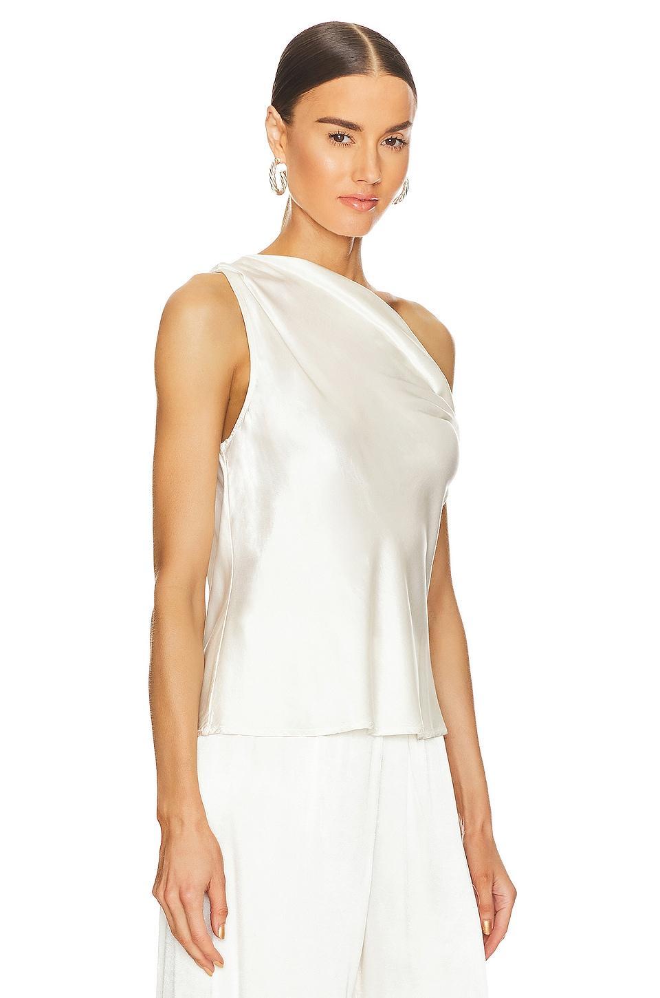 Satin Bias Off Shoulder Top Enza Costa Product Image