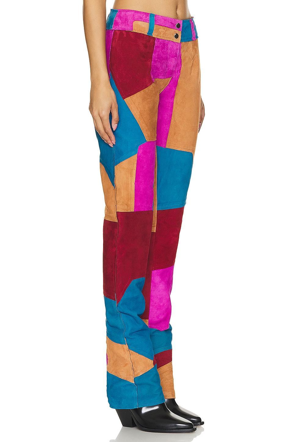 X Revolve 70s Patch Pant Understated Leather Product Image