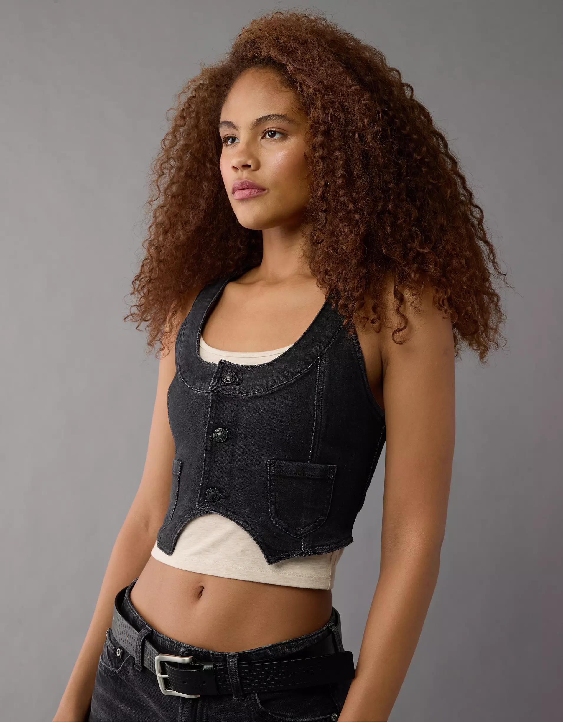 AE Racerback Corset Vest Tank Top Product Image