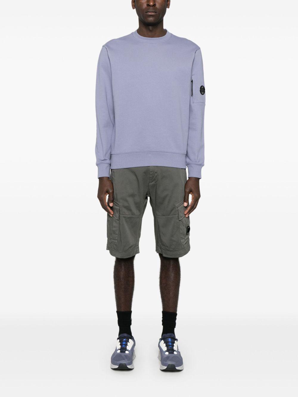 Lens-detail crew-neck sweatshirt Product Image