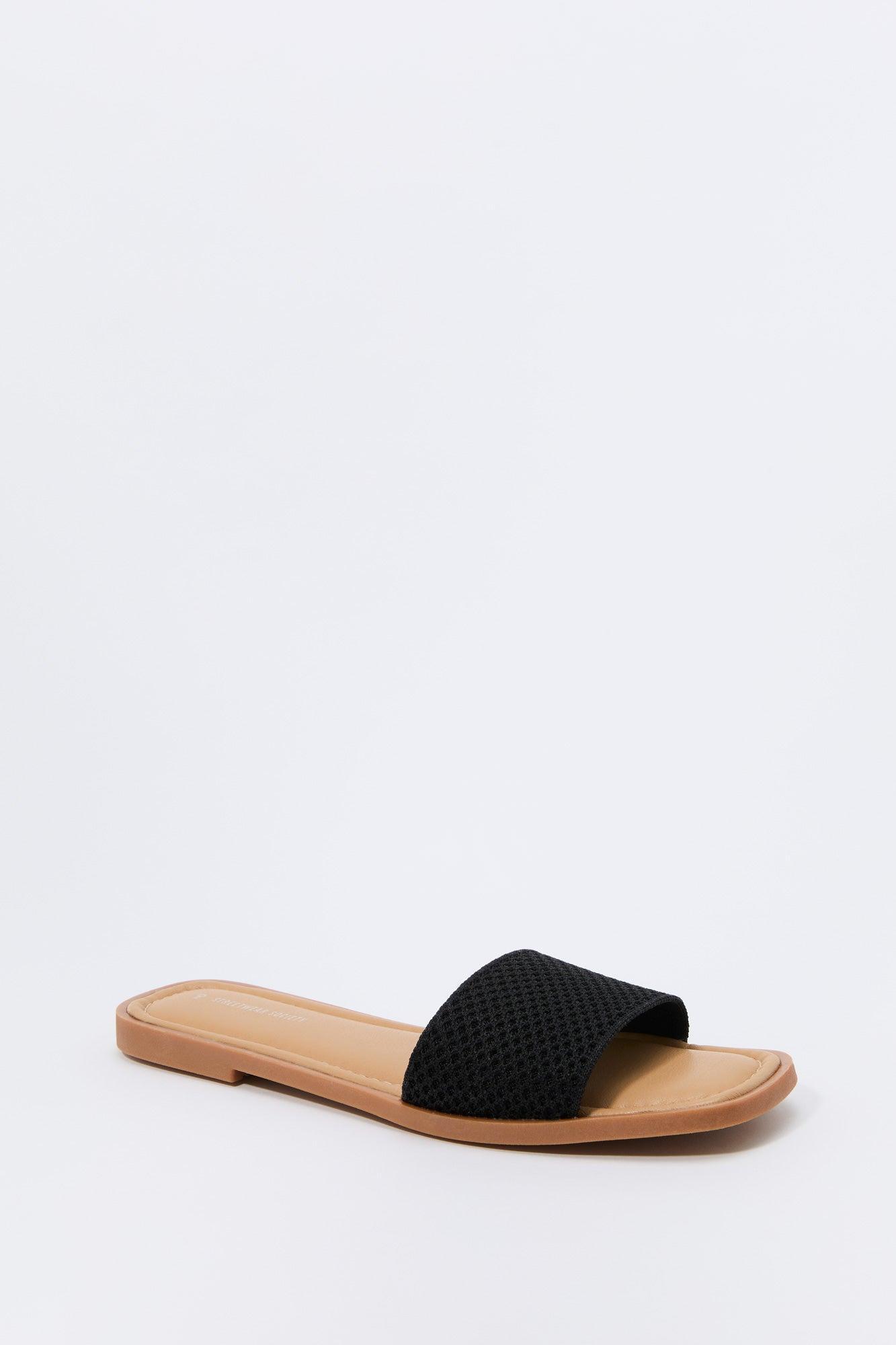 Knit Band Sandal Female Product Image