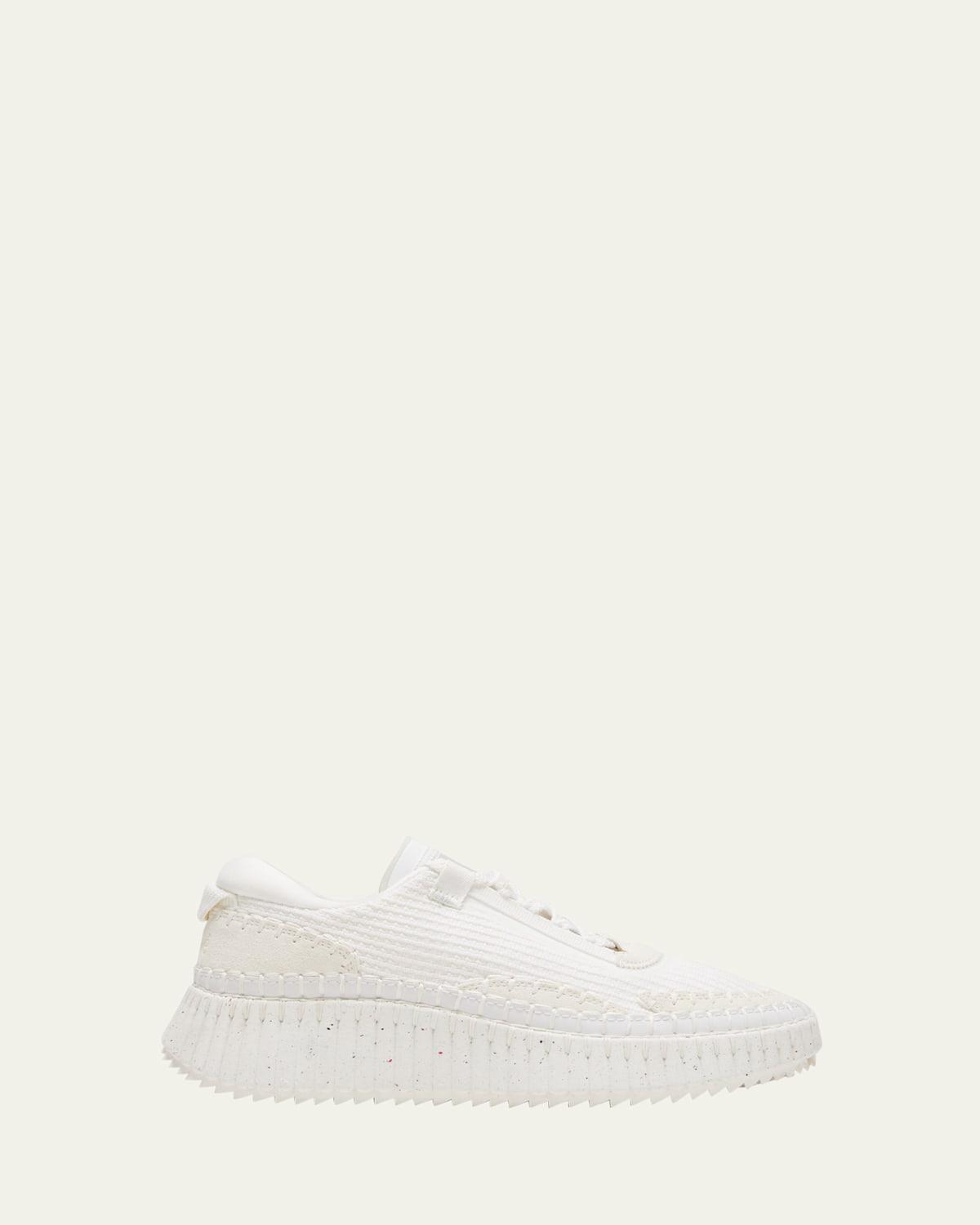 Womens Nama Mixed Media Platform Sneakers Product Image