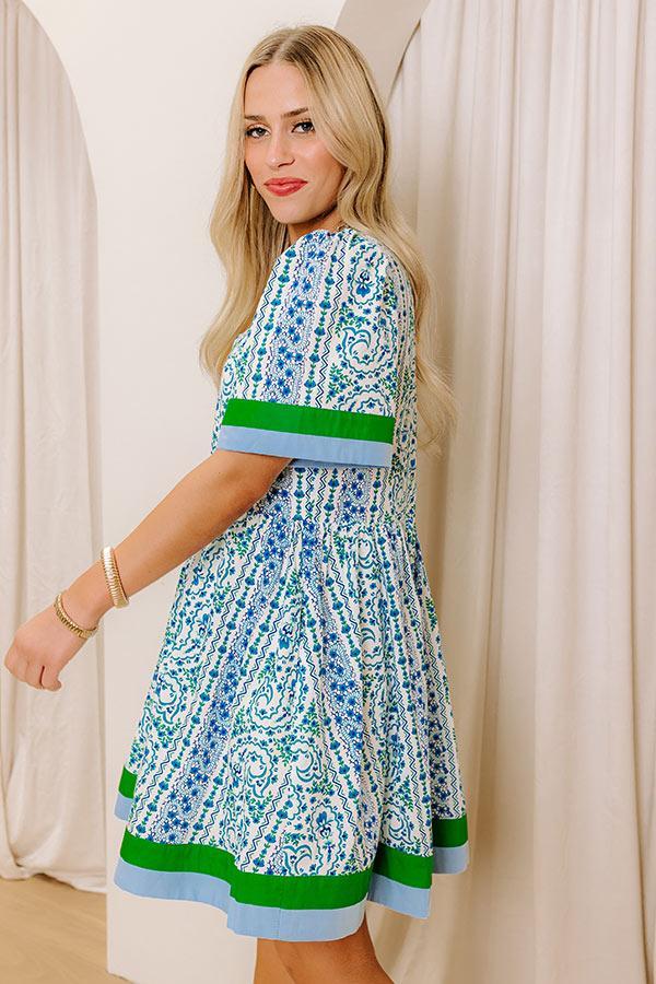 Cool Capri Floral Mini Dress Product Image