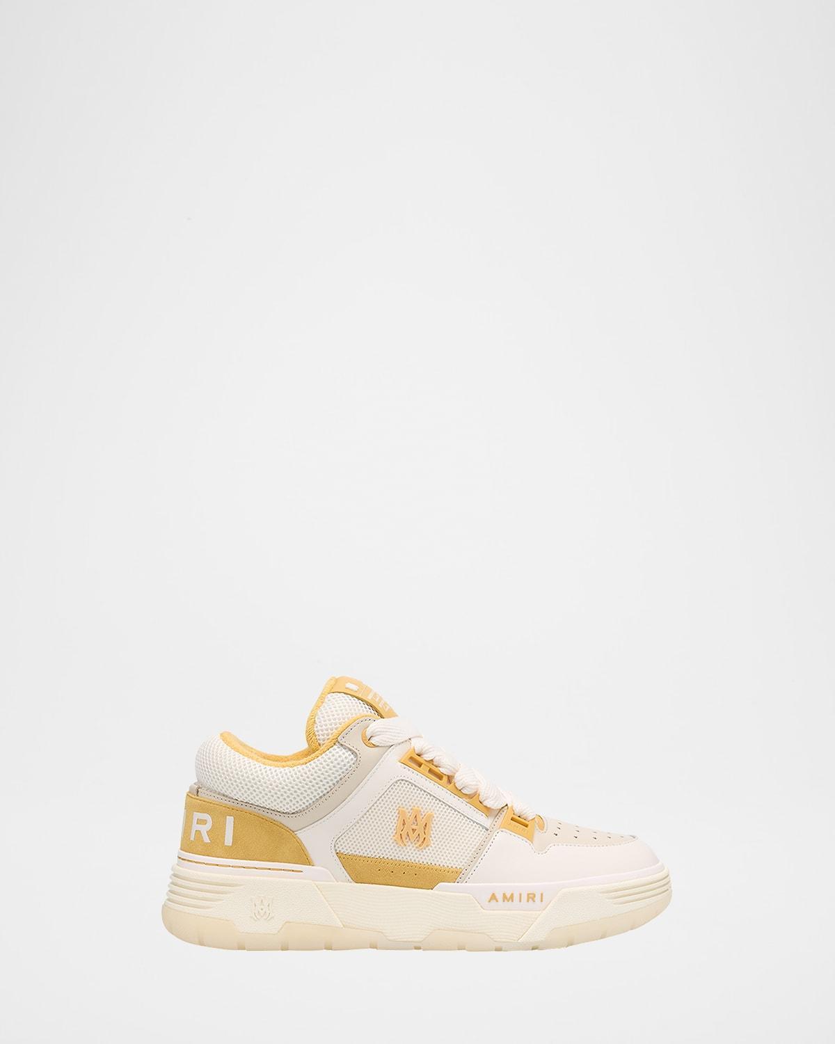 Men's MA-1 Leather & Mesh Low-Top Sneakers Product Image