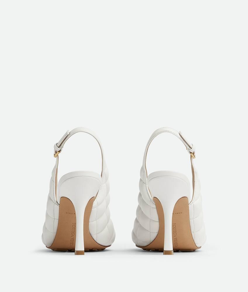 Women's Padded Slingback Sandal in Optic white Product Image