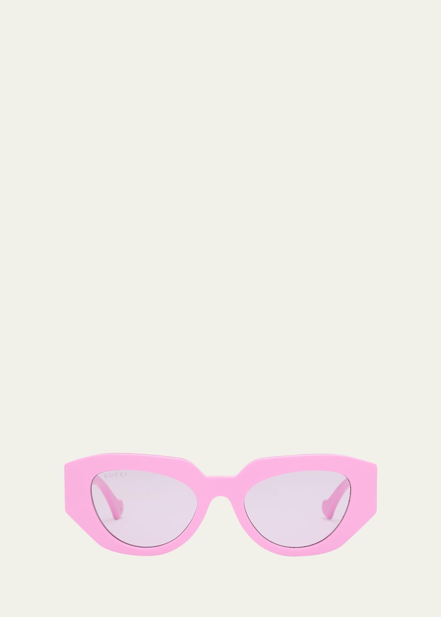 Geometric Acetate Butterfly Sunglasses Product Image