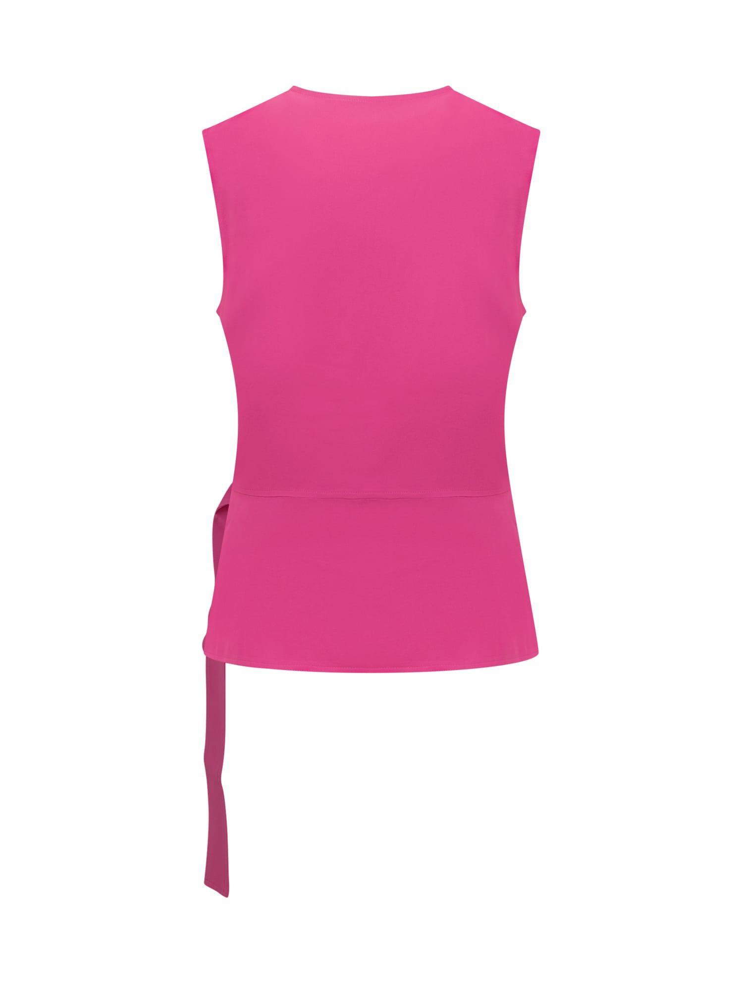 FABIANA FILIPPI Top With Detail In Pink Product Image