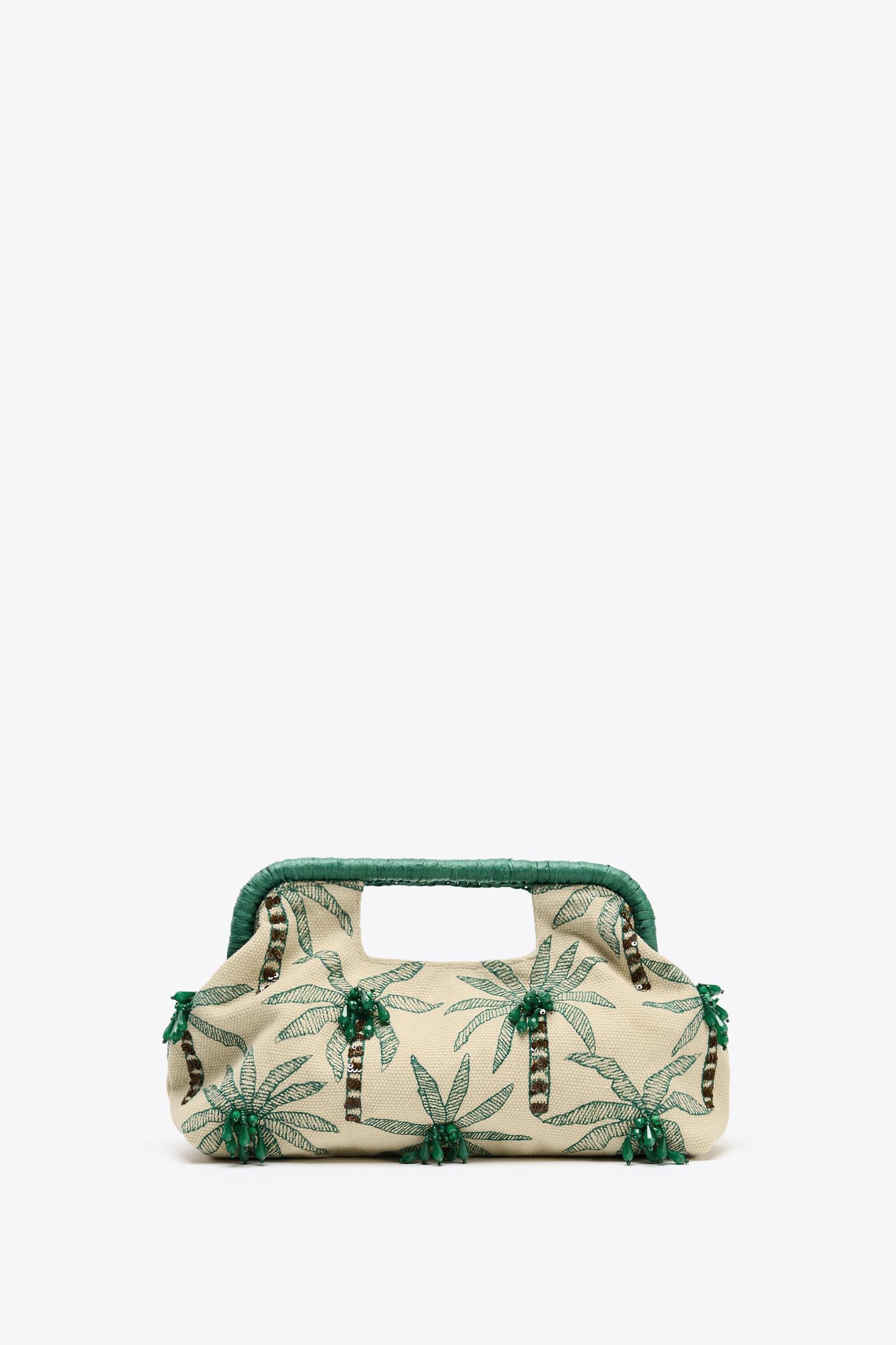 BEADED DETAIL CLUTCH Product Image