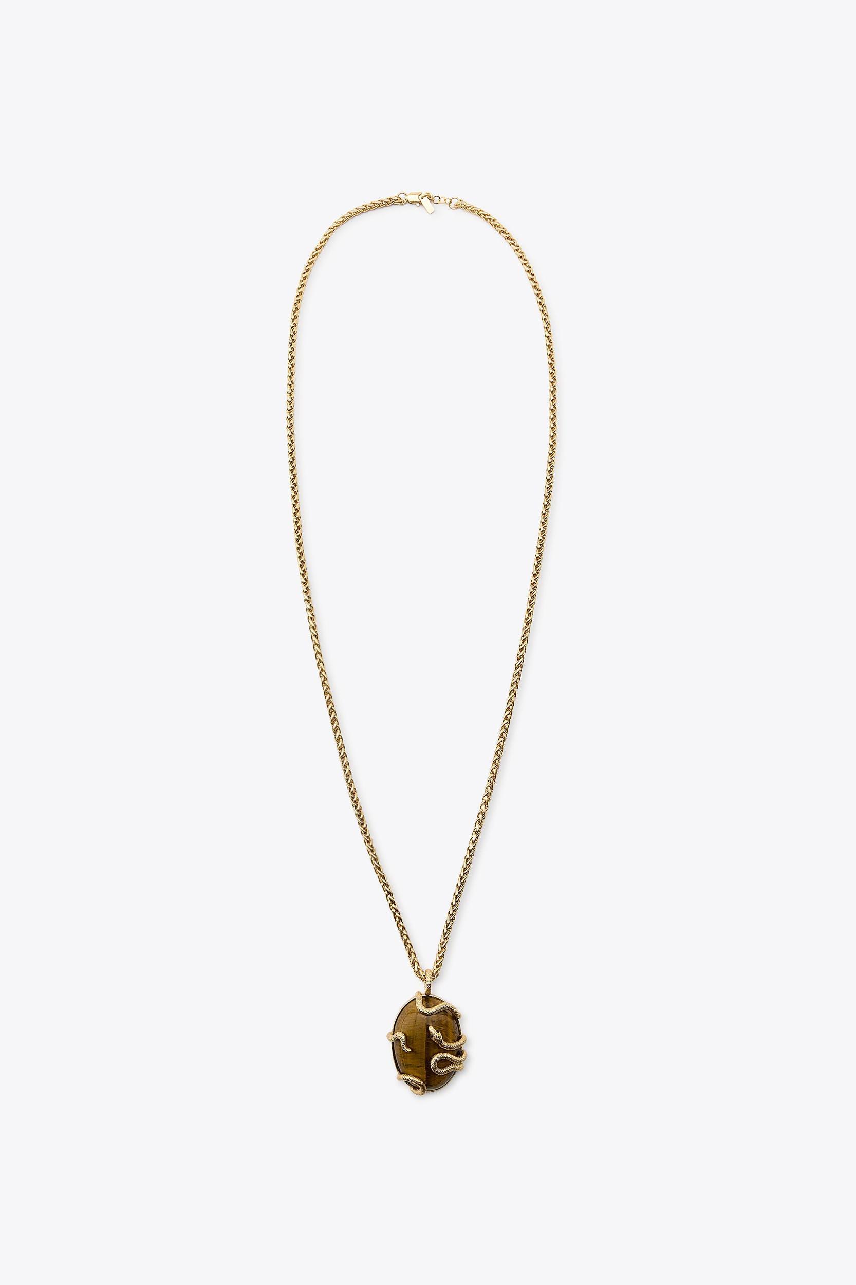 SNAKE STONE NECKLACE Product Image