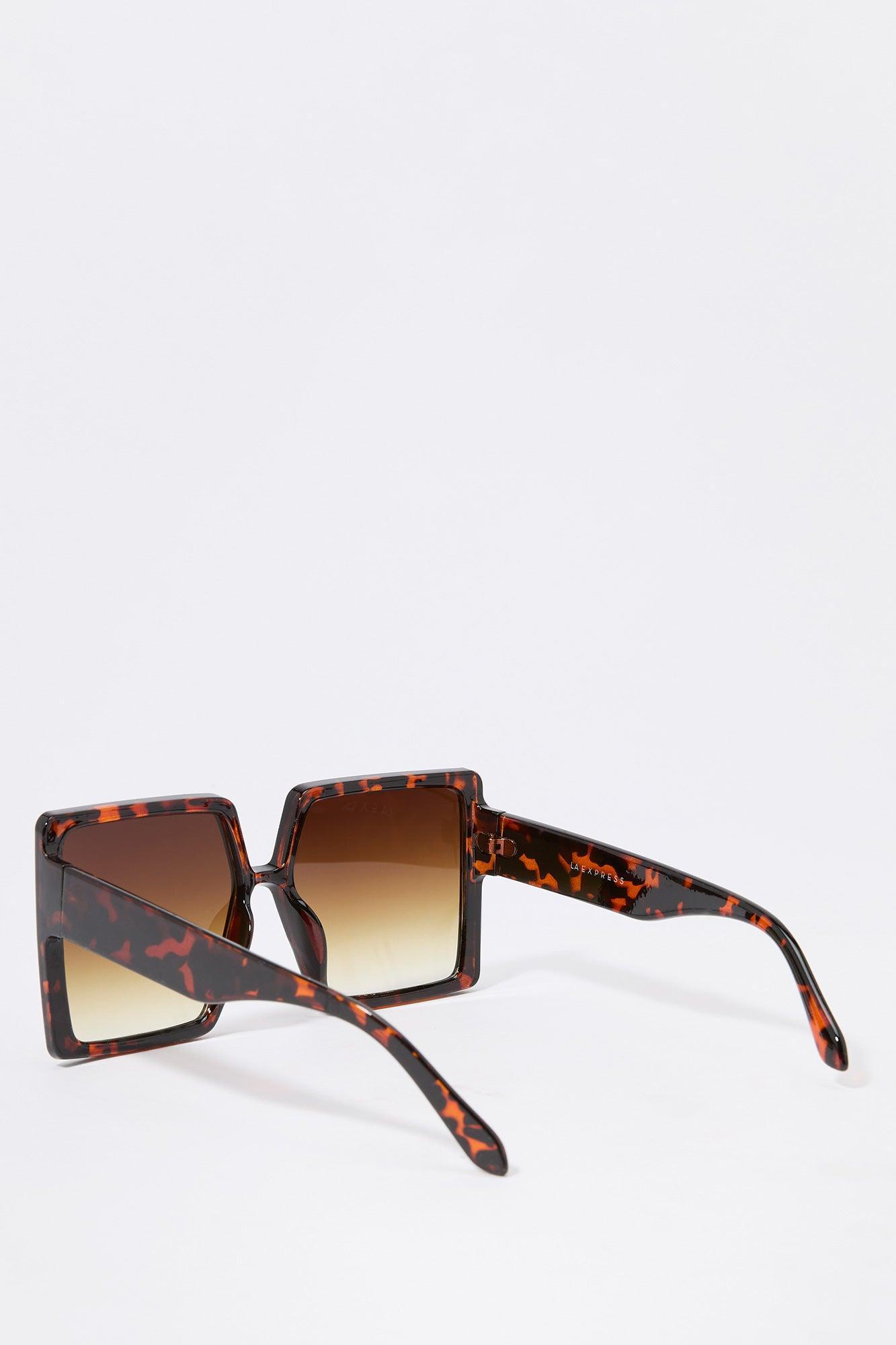 Oversized Square Sunglasses Female Product Image