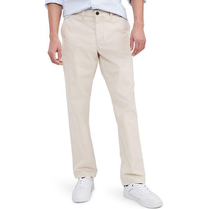 Men's Tommy Hilfiger Custom-Fit Chino Pants, Size: 38 X 32, Sand Green Product Image