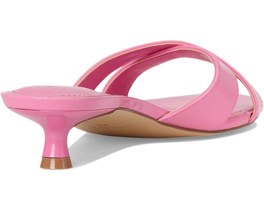 Carolina Patent Leather Kitten Heel Sandals Product Image