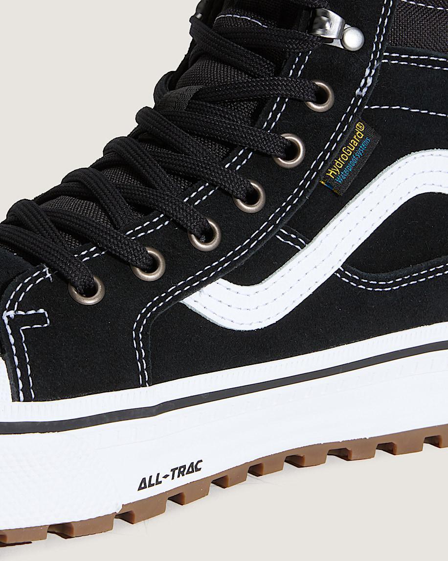 Sk8-Hi Waterproof Insulated Shoe in Black / White| Vans US Product Image