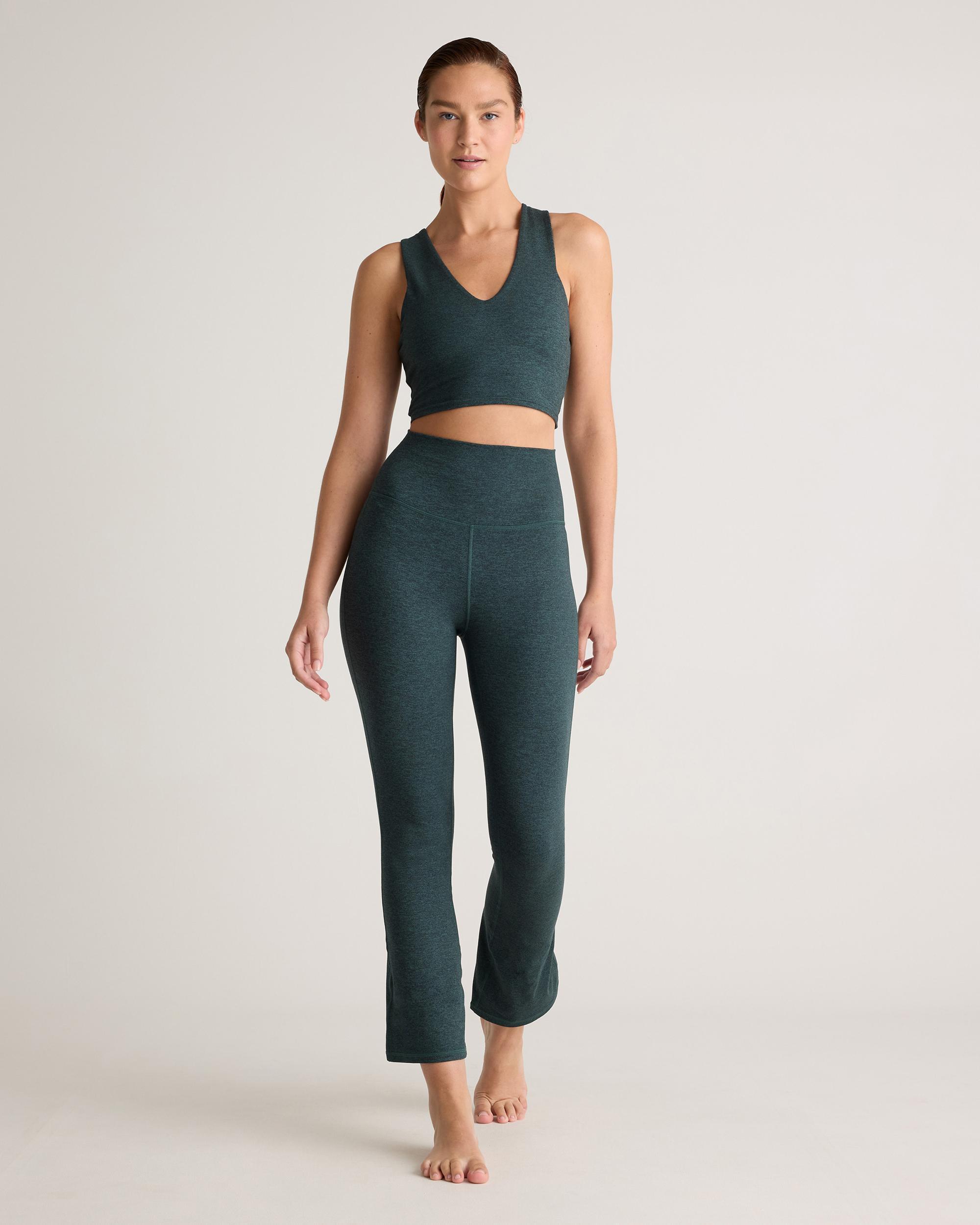 Quince | Women's Ultra-Soft Cropped Bootcut Pants Polyester Product Image