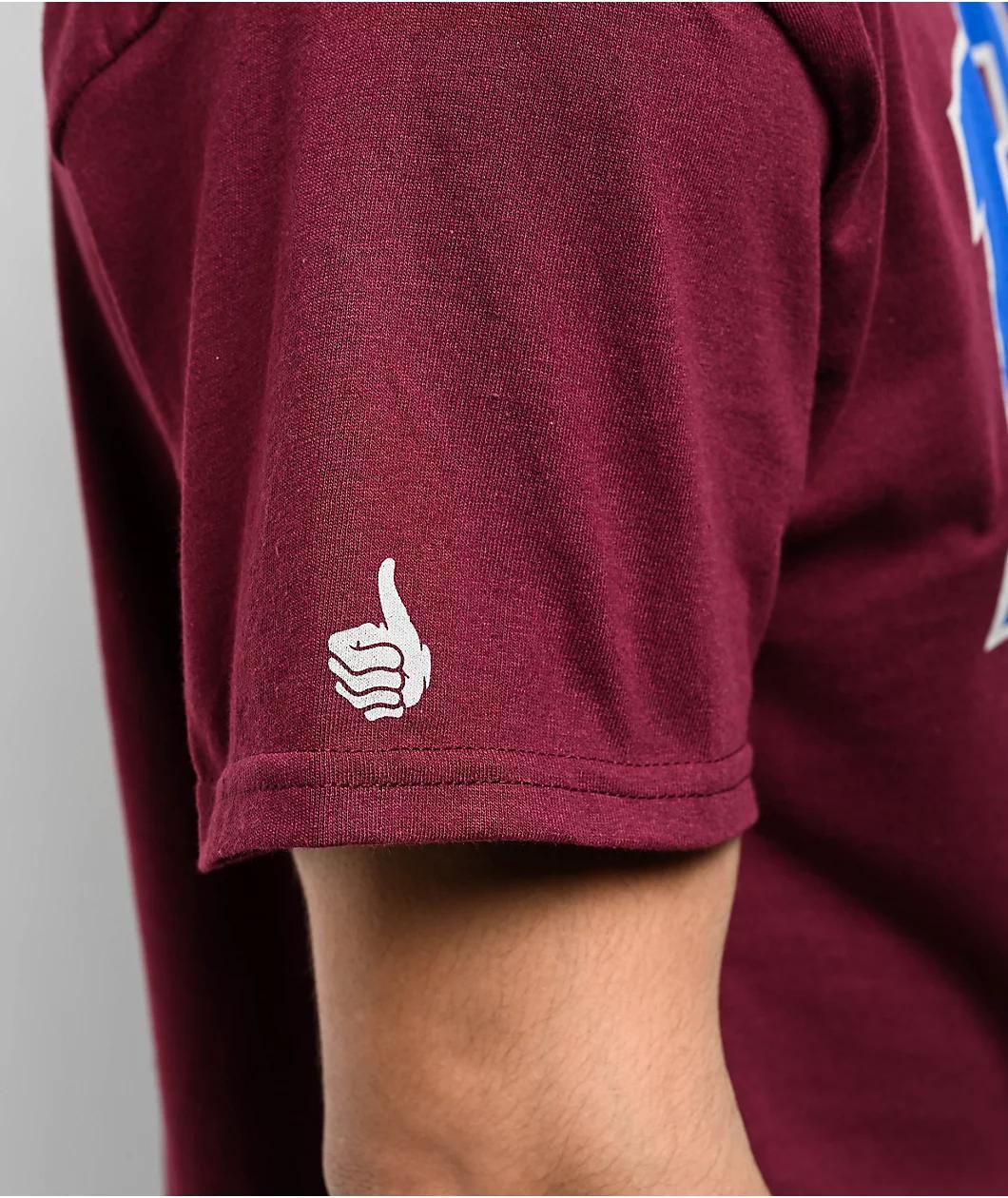 Bro Style Bro Maroon T-Shirt Product Image