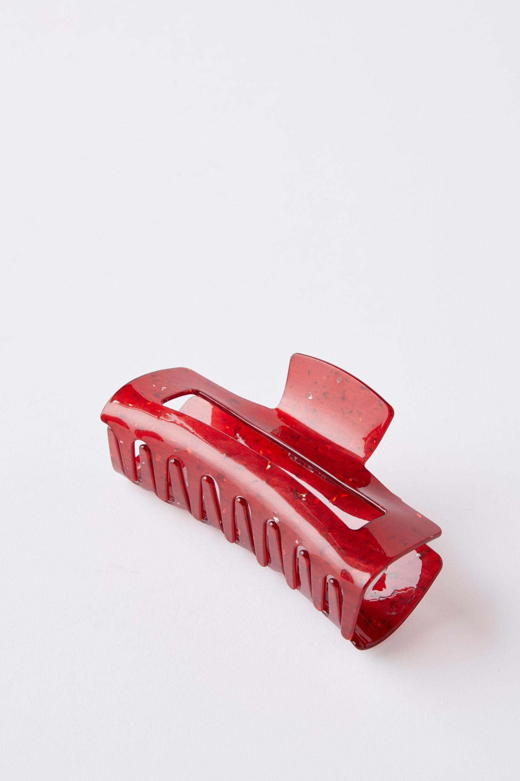 Extra Large Amber Hair Claw Product Image