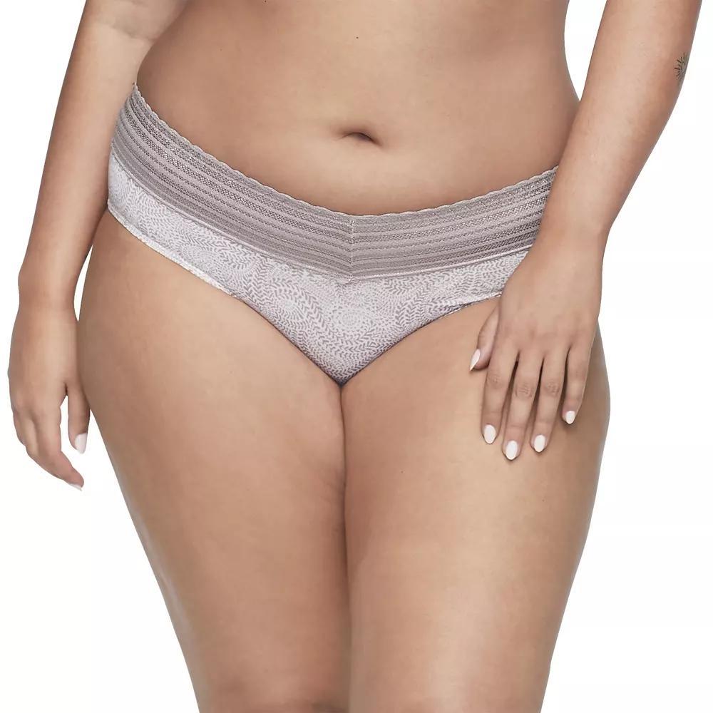 Warners No Pinching, No Problems Dig-Free Comfort Waist with Lace Microfiber Hipster 5609J, Womens Product Image