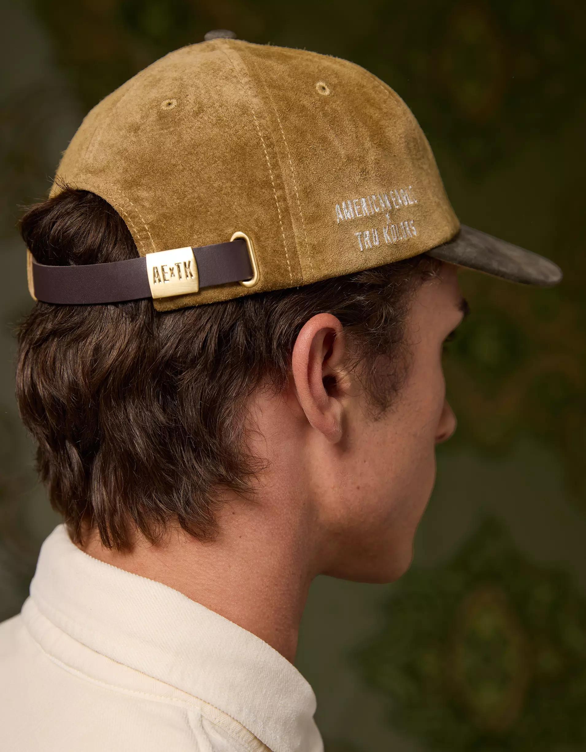 AE x Tru Kolors Suede Baseball Hat Product Image
