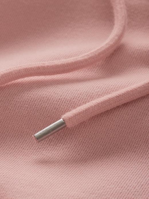 Heavyweight French Terry Cropped Bubble Hoodie Product Image