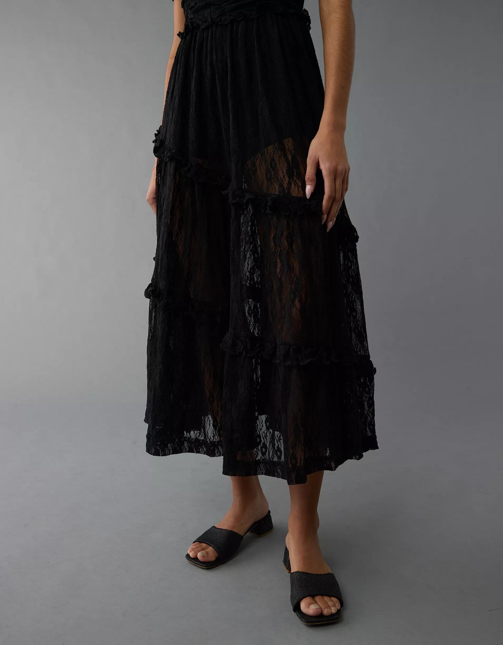 AE Lace Midi Dress Product Image