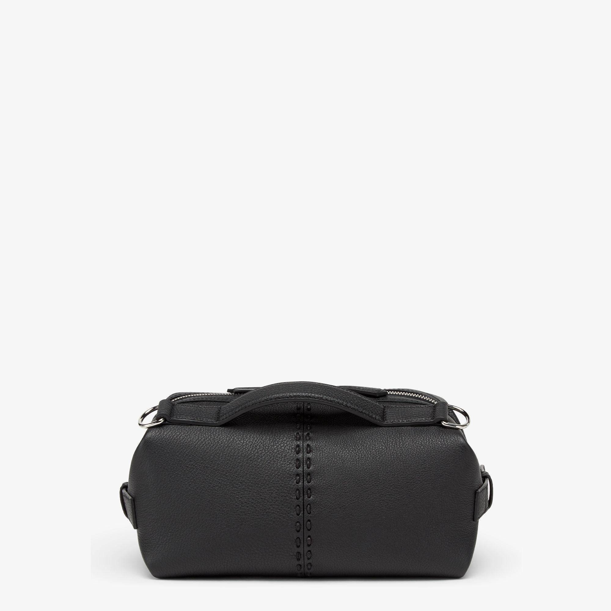 Selleria Fendi Siesta SmallBlack leather Selleria bag with 266 hand-sewn topstitches Product Image