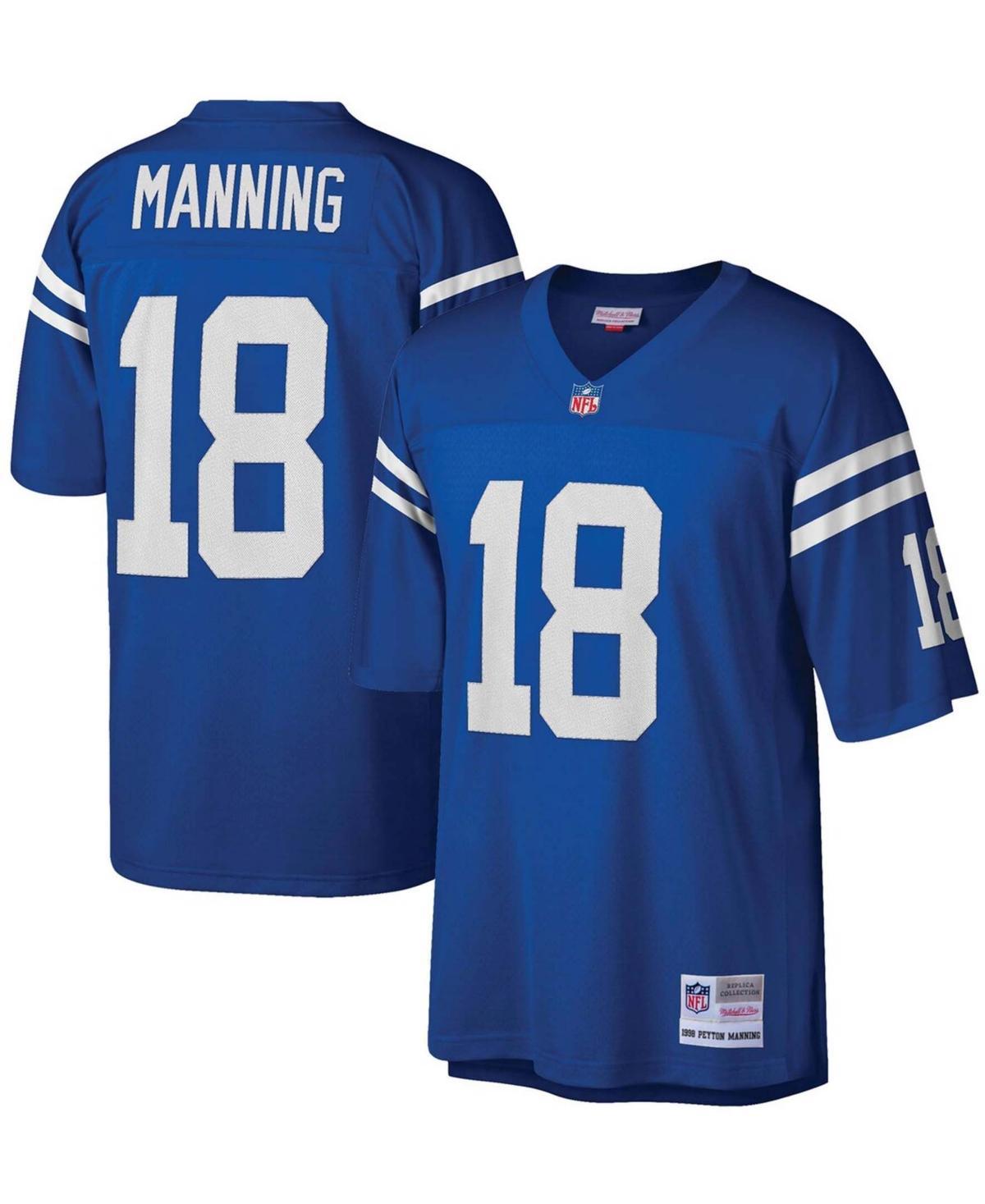 Mens Peyton Manning Royal Indianapolis Colts Legacy Replica Jersey - Royal Product Image