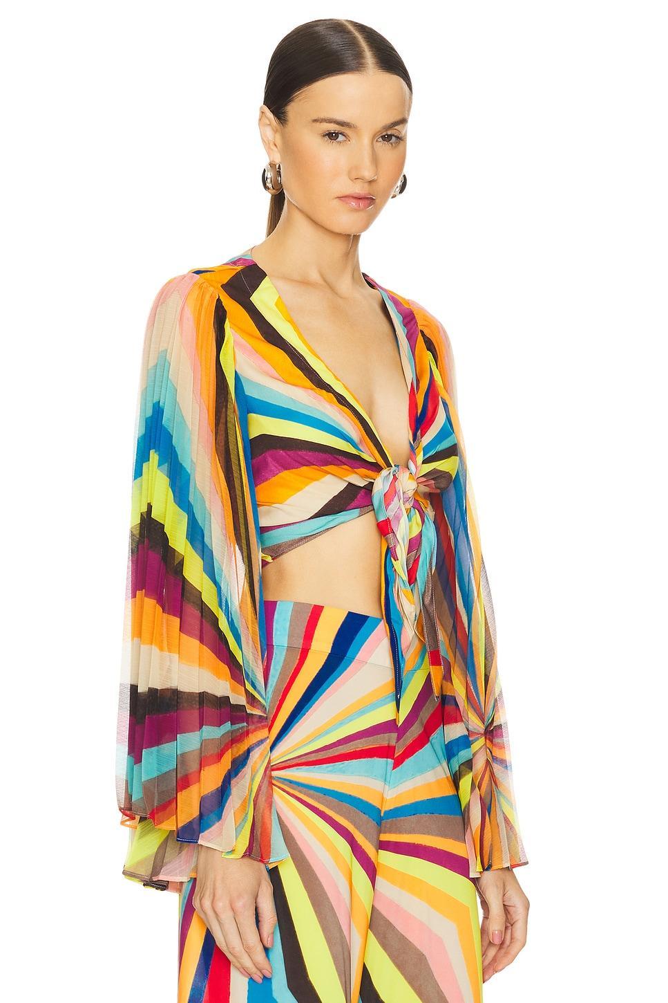 Rochelle Tie Top Alice + Olivia Product Image