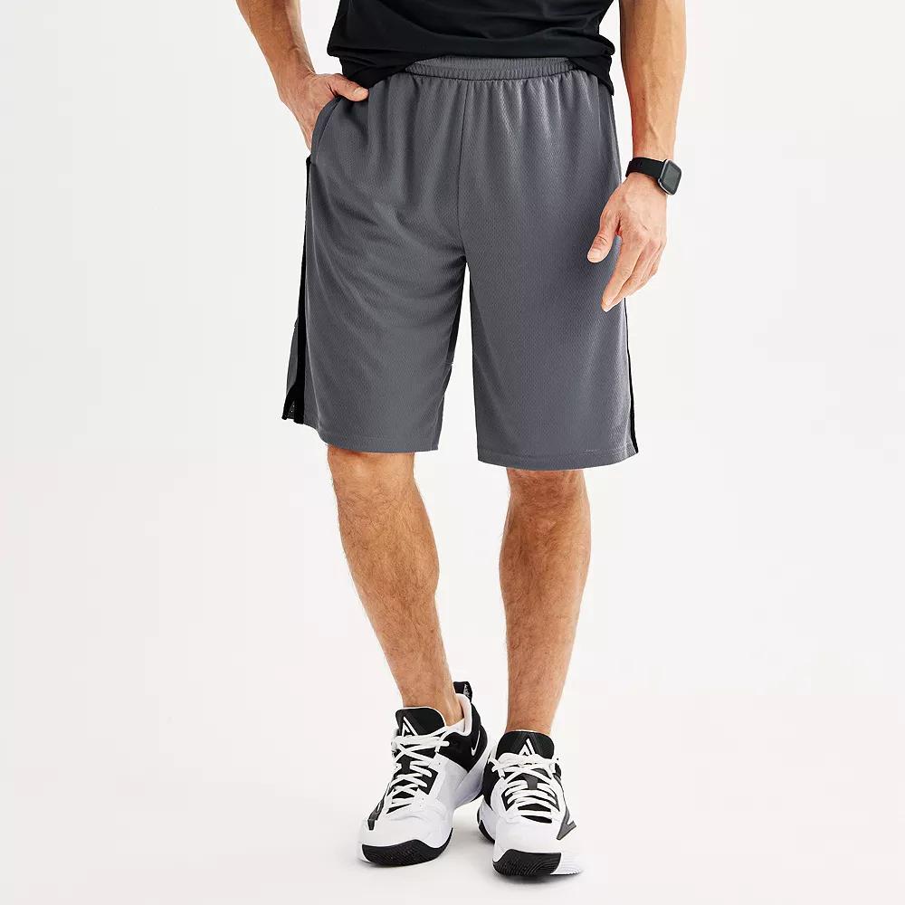 Men's Tek Gear® 10.5 in. Basketball Shorts, Size: Large, Sequel Blue Product Image