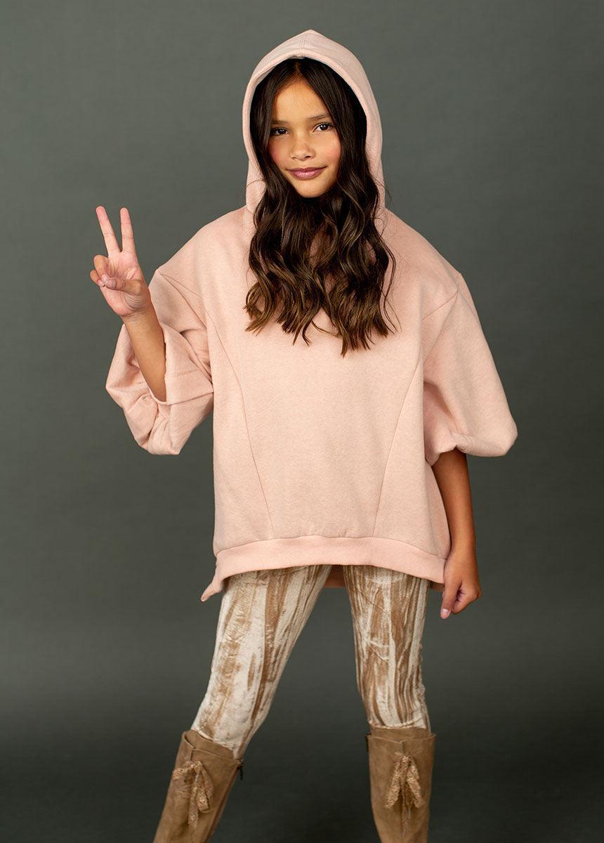 Myla Leggings in Currant Floral Girls Product Image