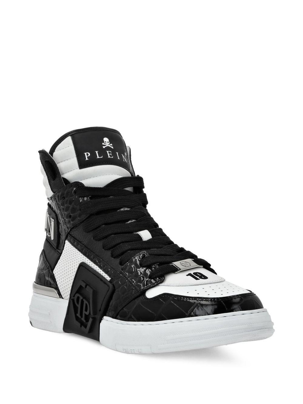 Hexagon high-top sneakers Product Image