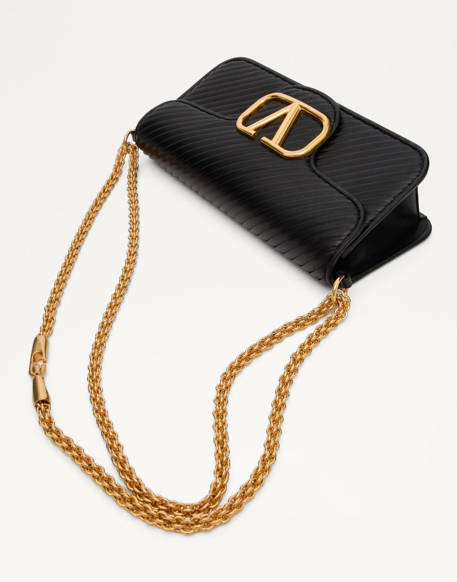 Valentino Garavani Locò Shoulder Bag In Pleated Nappa Product Image