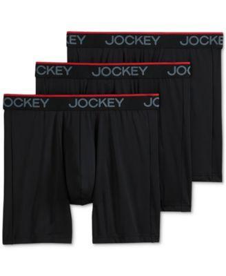 Mens Jockey 3-Pack Chafe Proof Pouch Microfiber 6 Boxer Brief Product Image