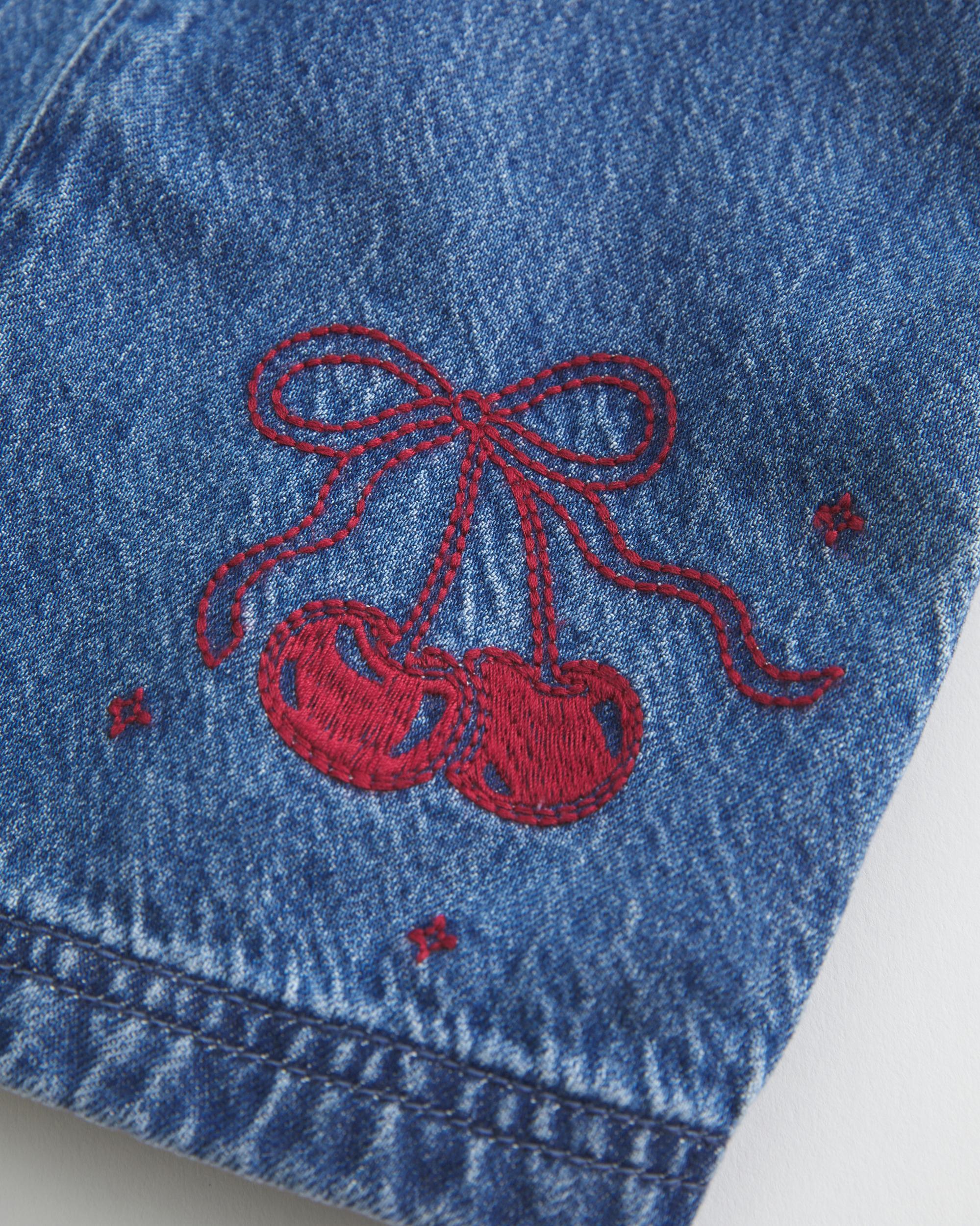 Denim Mini Dress Product Image