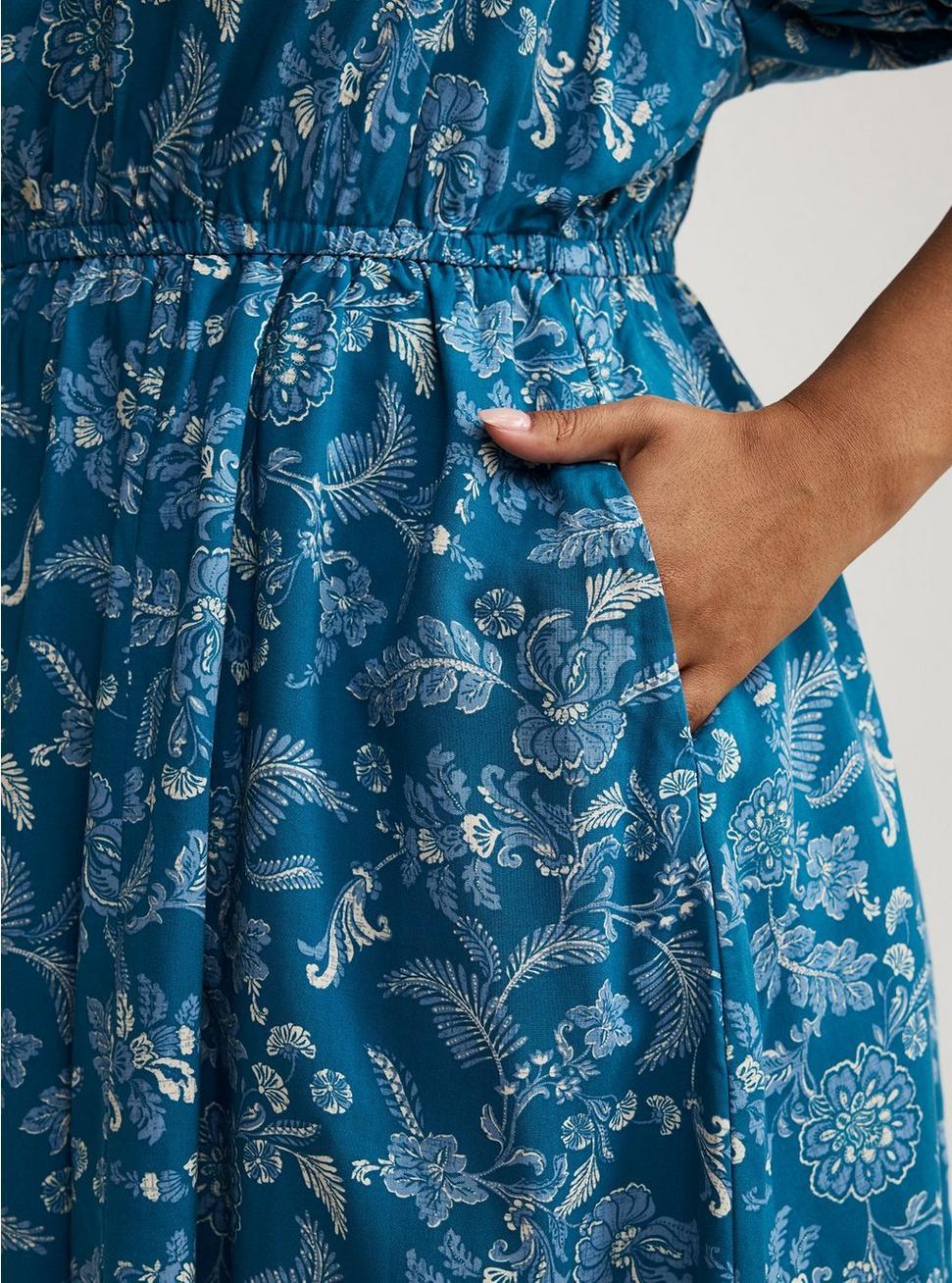 Mini Puff-Sleeve Dress Product Image