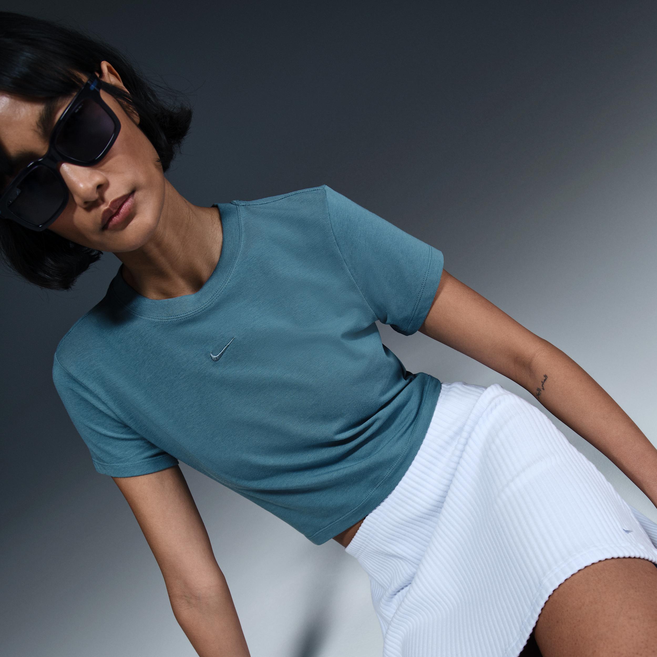 Women's Nike Sportswear Chill Knit Cropped T-Shirt Product Image