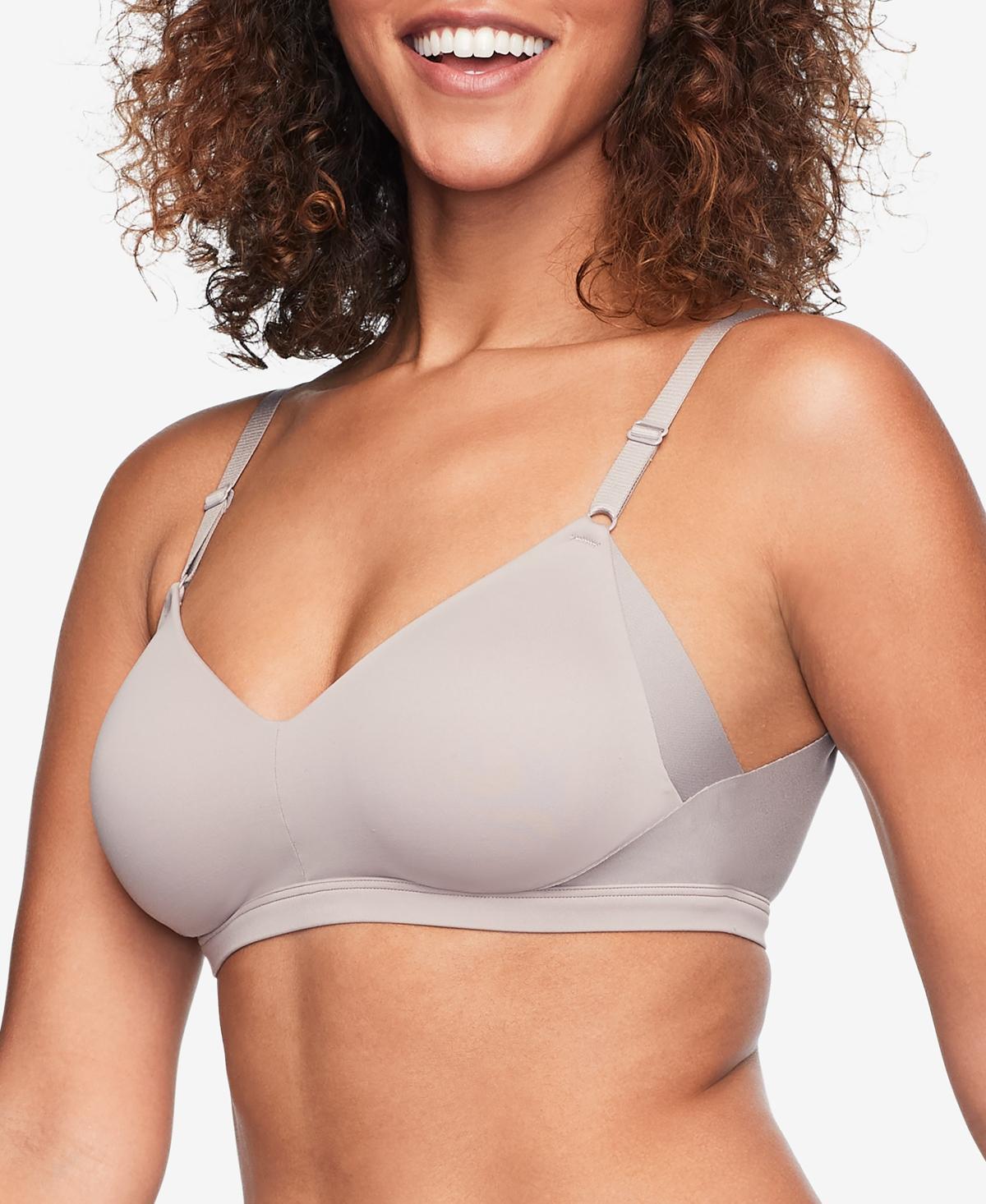 Warners No Side Effects® Underarm and Back-Smoothing Comfort Wireless Lift T-Shirt Bra RN2231A, Women's, Size: 3XL, Mink Product Image