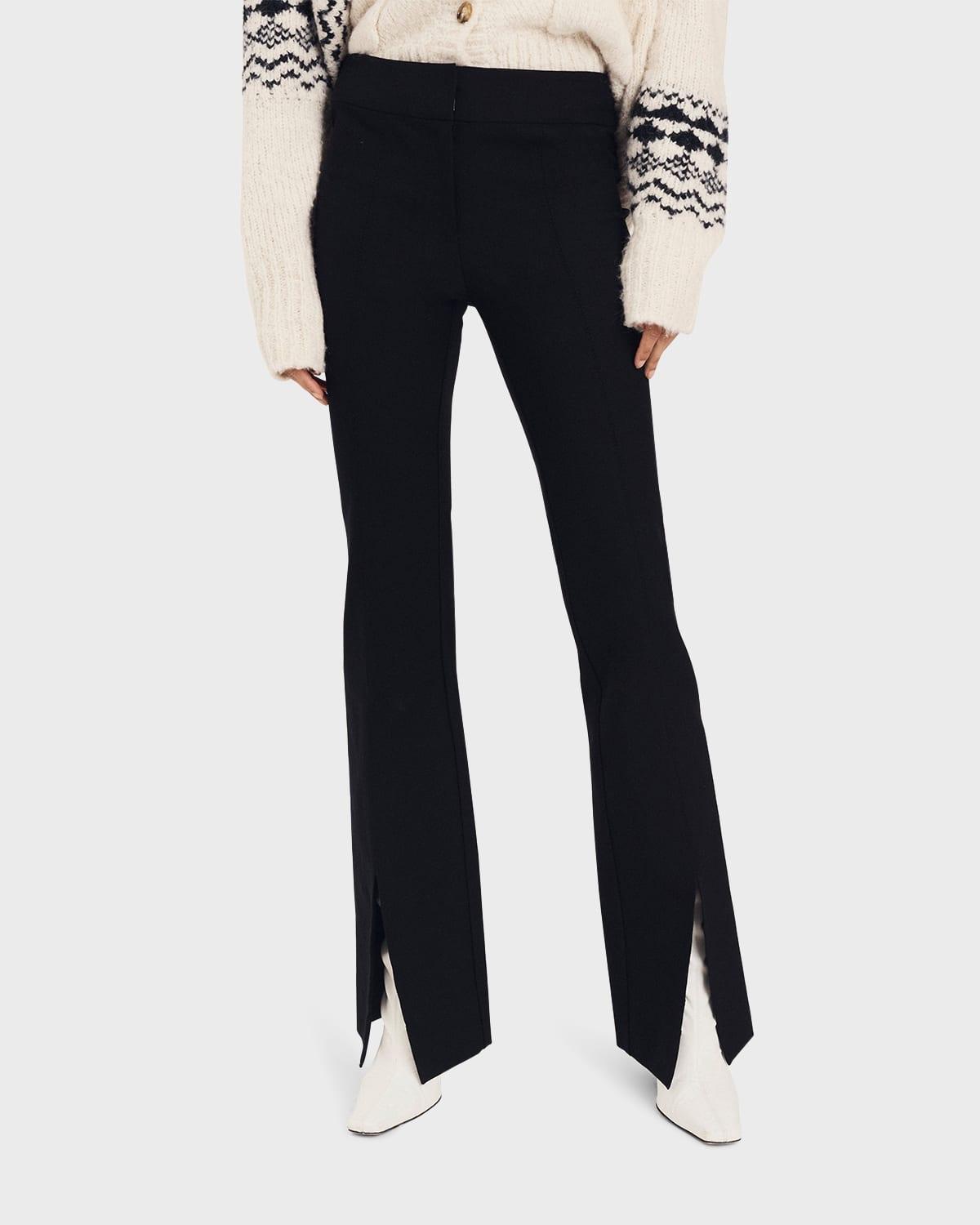 Derek Lam 10 Crosby Maeve Slit Hem Flare Pants Product Image