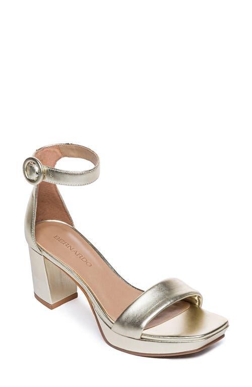 Womens Carla Leather Platform Sandals Product Image