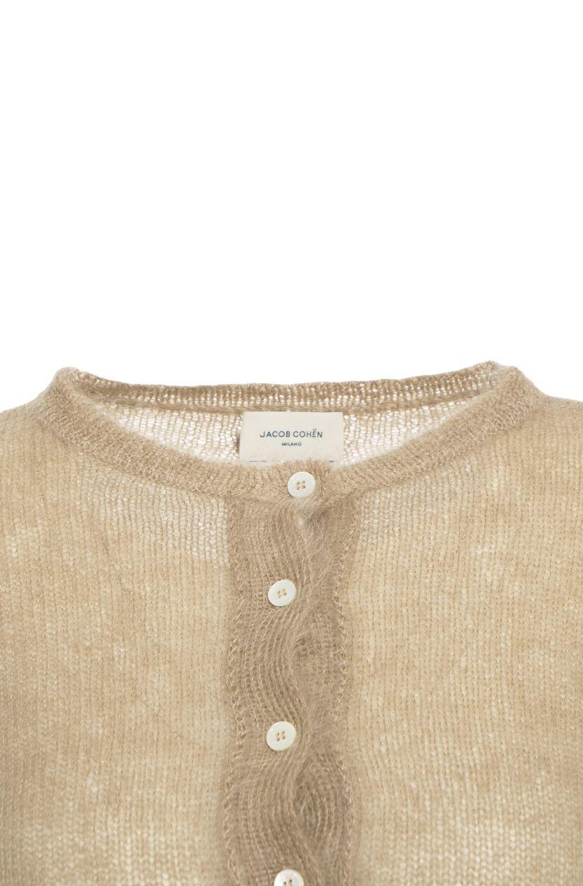 Knit shirt with braided detail Product Image