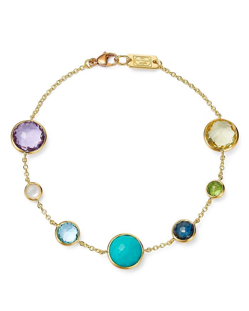 Ippolita 18K Yellow Gold Lollipop 7-Stone Link Bracelet Product Image
