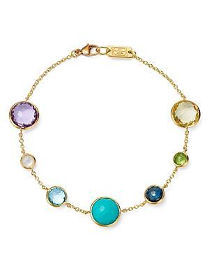 Ippolita 18K Yellow Gold Lollipop 7-Stone Link Bracelet Product Image