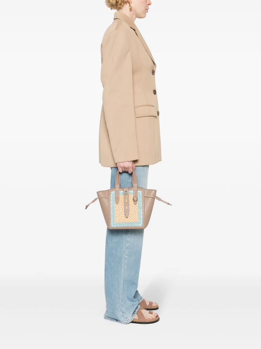 FURLA Net Tote Bag In Nude Product Image