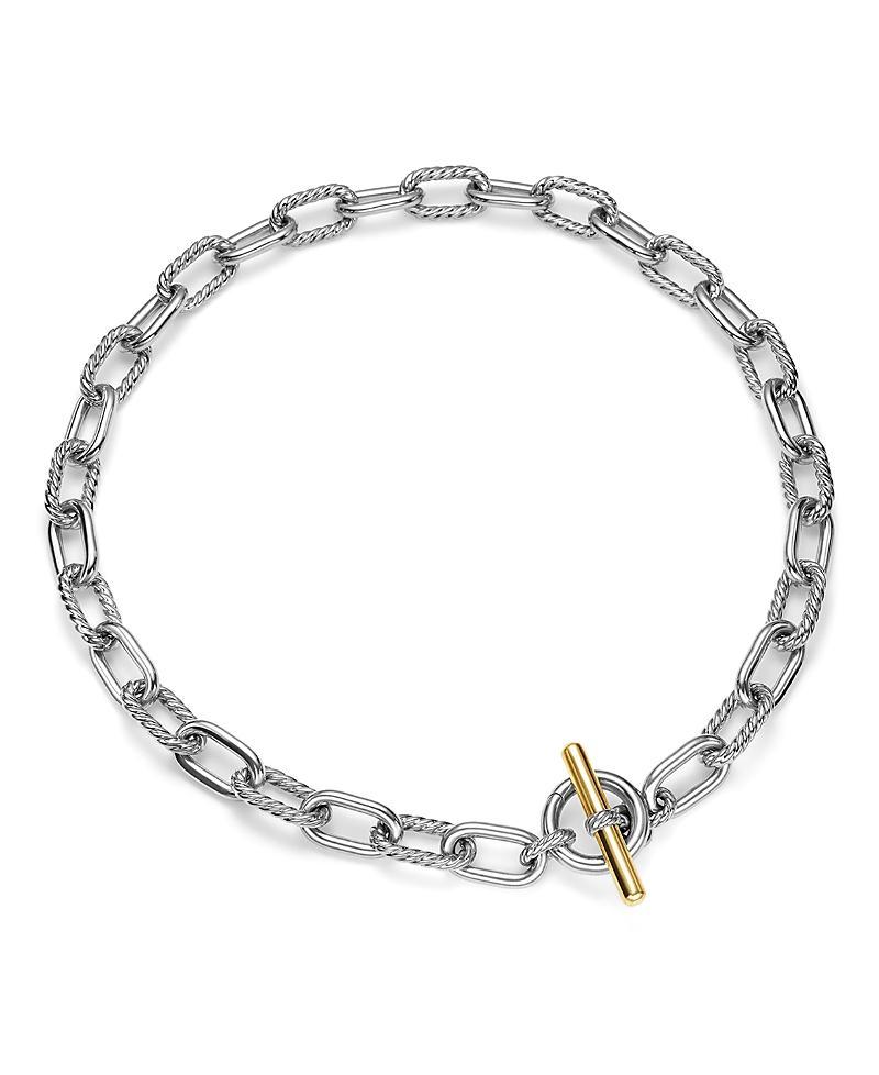 Womens DY Madison Toggle Chain Necklace in Sterling Silver Product Image