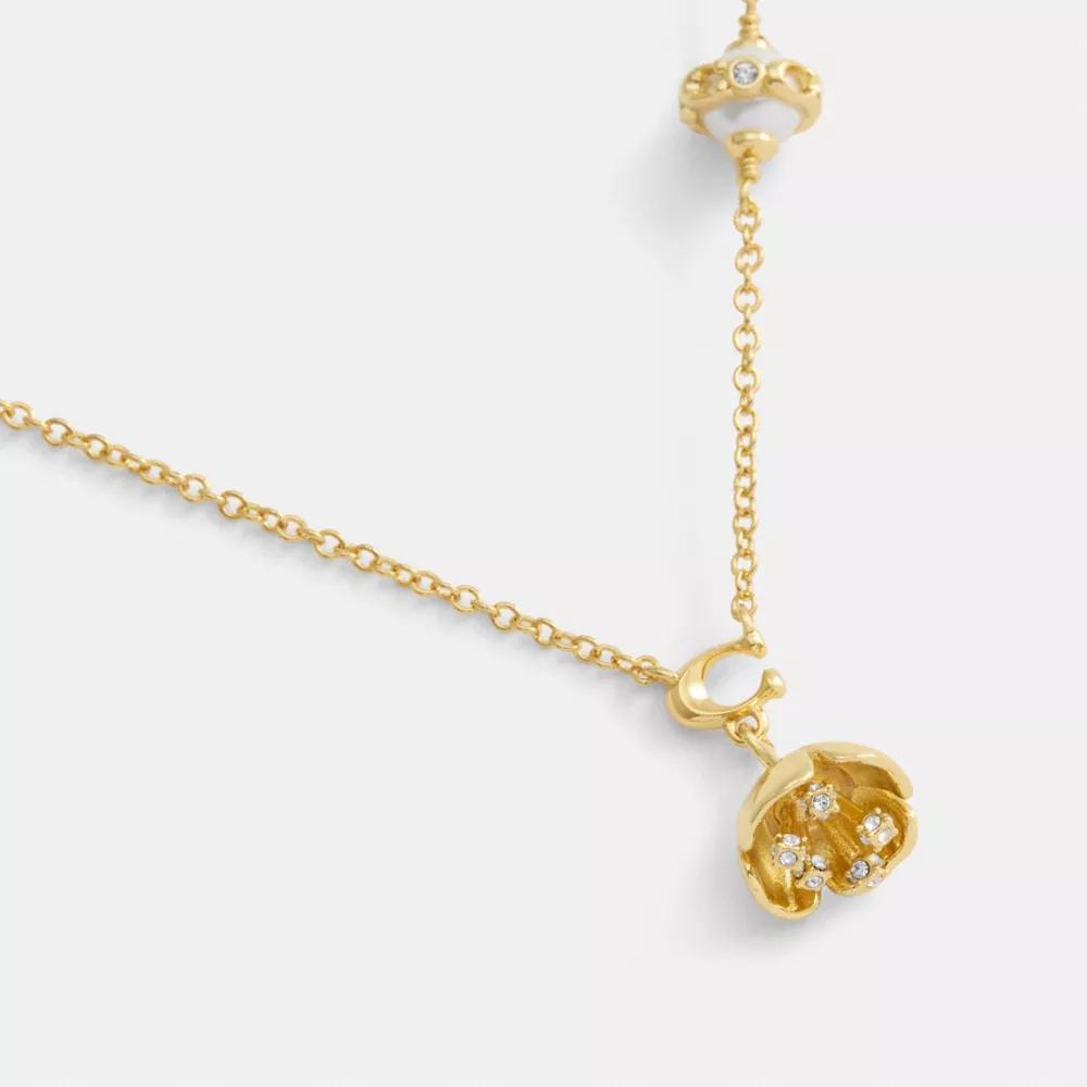 Signature Flower Pendant Necklace Product Image