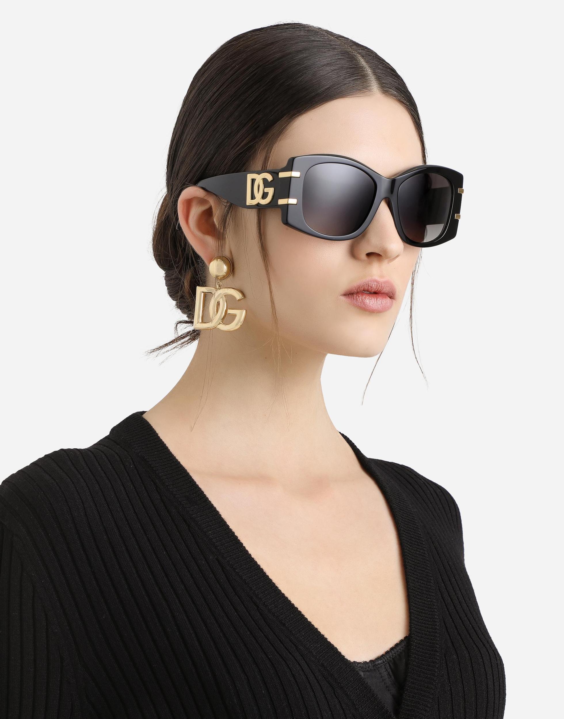 DOLCE & GABBANA Dg Griffe Sunglasses In Black Product Image